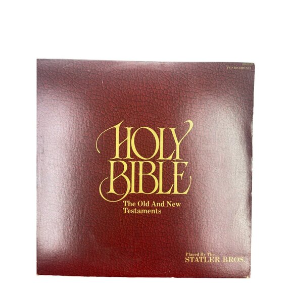 The Statler Brothers - Holy Bible:‎ The Old And New Testaments SRM-2-101 LP - NM - Picture 1 of 12